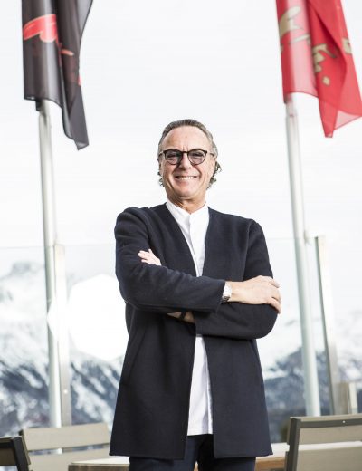 Take over Corviglia from father Hartly Mathis